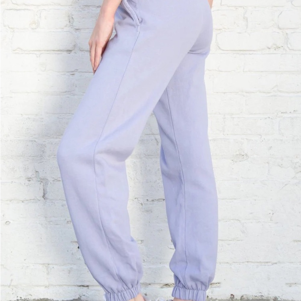 Brandy Melville Purple Track Pants Relaxed Fit
